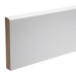 White Primed MDF Skirting R1A 15x94x5400mm