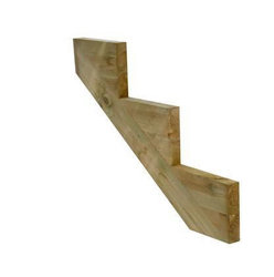 Decking Stair Stringer - 3 Tread