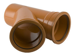 160mm Double Socket 45Deg  Equal Junction Brett B7121