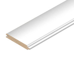 Cheshire Mouldings White Primed Tongue and Groove Cladding 11x94x2400mm CL01