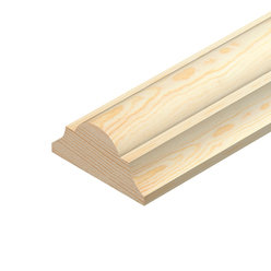 Dado 41x20mm Pine 2.4m TM480 for use as a Dado Rail and as wall panel kit moulding Cheshire Mouldings