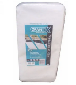 Draintex White Non Woven 4.5x11.1m