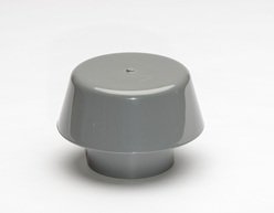 Extract Cowl Grey 110mm Soil & Vent BS497G