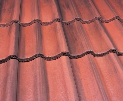 Mendip Tile Old English Dark Red