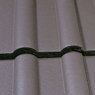 Double Roman Tile Smooth Grey