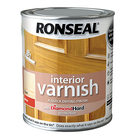 Ronseal Interior Varnish Clear Gloss 2.5L