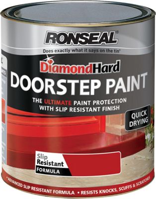 Diamond Door Step Paint Tile Red 750ml