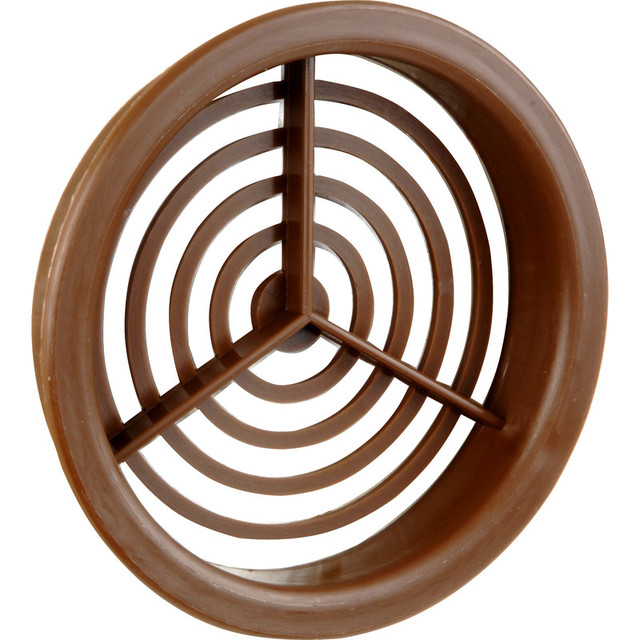 Circular Soffit Vent Brown