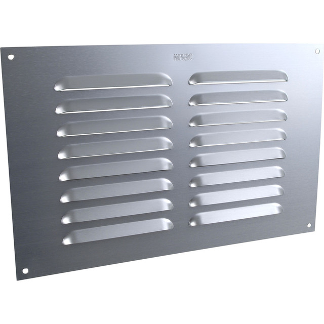 9x6 Thin Aluminium Louvred Vent