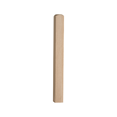 White Oak Newel Base 91x91x615mm