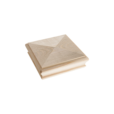 Pine Pyramid Newel Cap