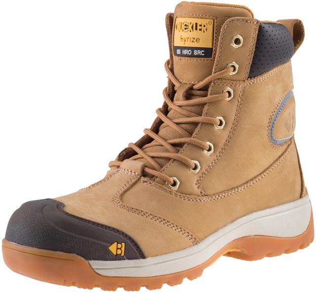 Hybridz Safety Work Boots Honey 