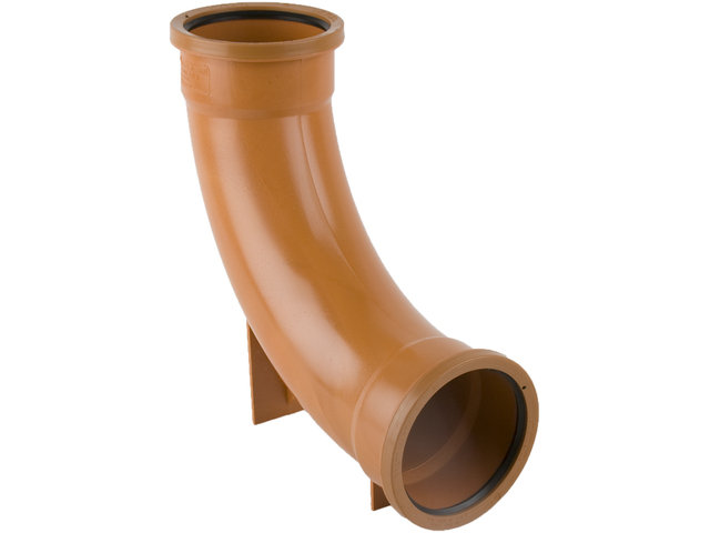 110mm Double Socket 87Deg Rest Bend Brett B4131