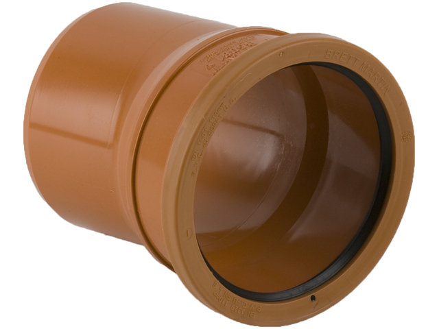 110mm Single Socket 11Deg Short Radius Bend Brett B5081
