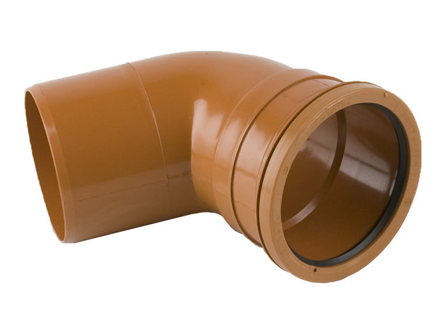 110mm Single Socket 67.5Deg Short Radius Bend Brett B5051