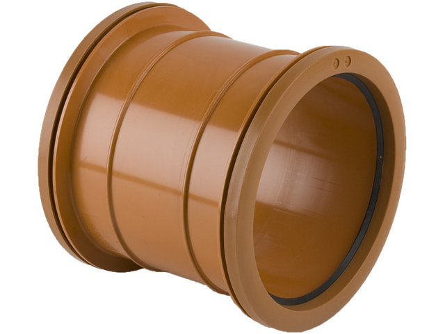 160mm Double Socket Slip Coupler Brett B7001S