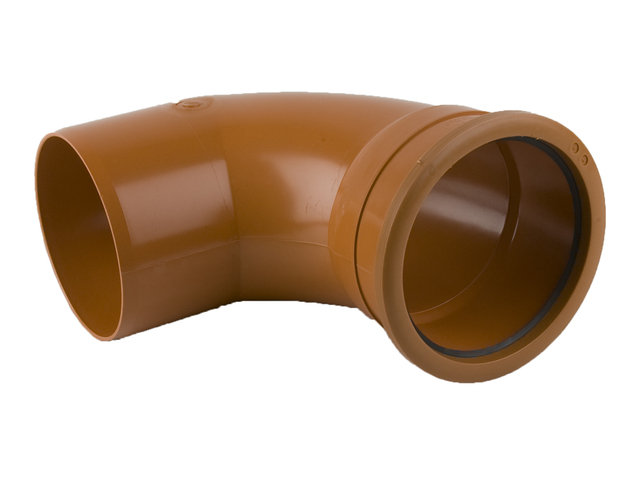 160mm Single Socket 87.5Deg Short Radius Bend Brett B7041
