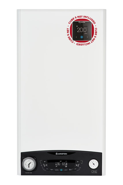 Ariston Combi CLAS NET ONE Boiler with Cube S Net u0026 Horizontal Flue Kit |  McNairs Building Supplies