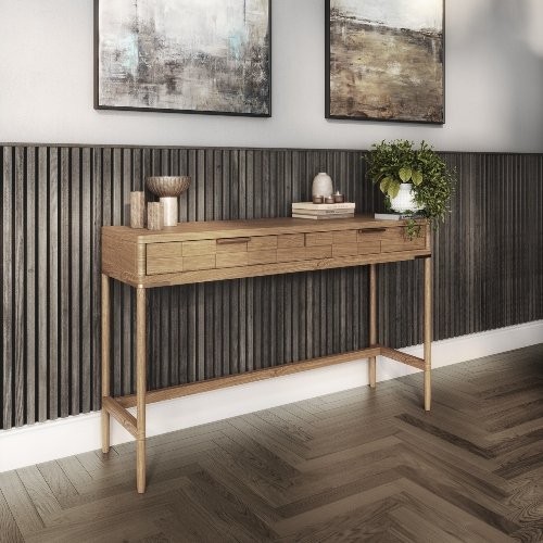 Cheshire Mouldings Smoked Oak Acoustic Slat Wall Panel 2400x605x22mm WPKT11
*SPECIAL OFFER*