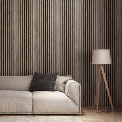 Cheshire Mouldings Walnut Acoustic Slat Wall Panel 2400x605x22mm WPKT12
*SPECIAL OFFER*