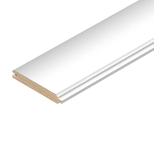 Cheshire Mouldings White Primed Tongue and Groove Cladding 11x94x2400mm CL01