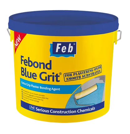 Febond Blue Grit Extra Grip Plaster Bonding Agent 10ltr