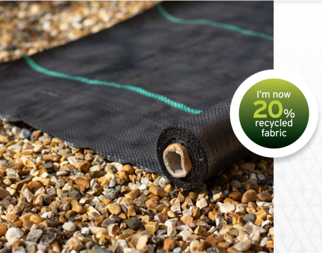 Groundtex Woven Geotextile fabric Handy packs 4.5mx11m ( 49.5M2) GWF45