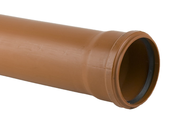 Kitemark 3m Pipe 110mm Single Socket B4403