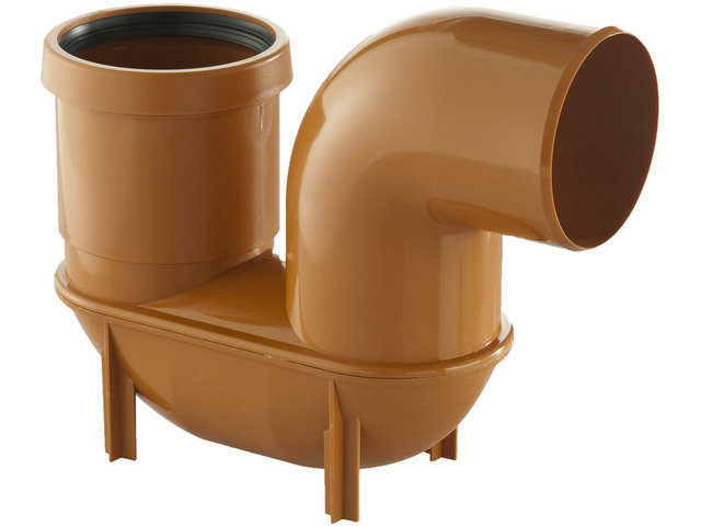 Low Level 'P' Trap Gully 110mm B1300