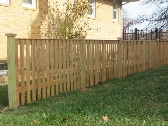 Picket Fence Slats 1.8M x19x150mm Green Treated
