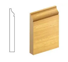 Red Pine Ogee Skirting 16x145mm
(Vth Quality)