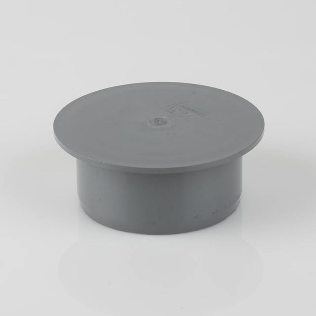 Socket Plug in Grey 110mm Soil & Vent BS439G