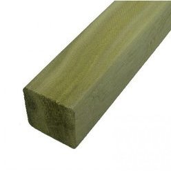 Timber Fence Post 6 foot x 4" x4" (95mm approx) Green Treated
