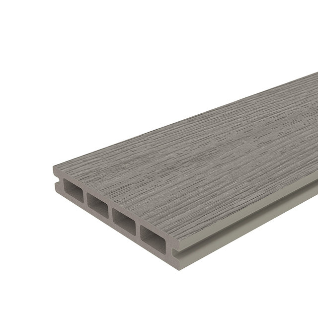 Ultrashield Essentials Coastal Grey Grooved Edge Deck Board 23x140x3.6m Composite Decking  UH06 (GAT)