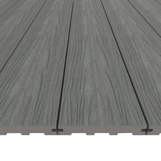 Ultrashield Naturale Light Grey Grooved Edge Deck Board 23x138x4.8m Composite Decking  US53 (LG)