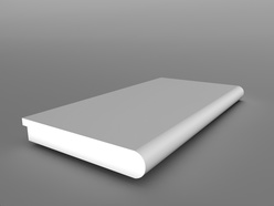 White Bullnose Windowboard 5 Metre - 150x9x4 Thumbnail