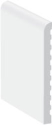 White Castellated Architrave - 45x6mm Thumbnail