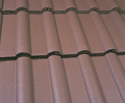 Marley Double Roman Interlocking Tile Smooth Brown Thumbnail