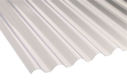 Corrugated PVC Sheets 2.4M/8'  3" Profile Thumbnail