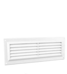 9x3 White Plastic Louvre Vent Thumbnail