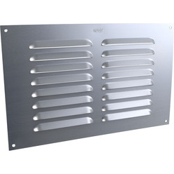 9x6 Thin Aluminium Louvred Vent Thumbnail