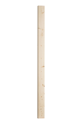 Pine Half Patrice Newel Post 91mm Thumbnail