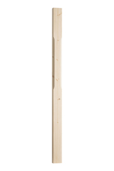 Pine Half Chamfered Newel Post 91mm Thumbnail