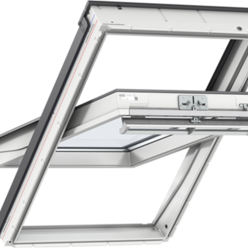 VELUX GGL SK06 207021U White Centre Pivot Window INTEGRA - 114 x 118cm Thumbnail