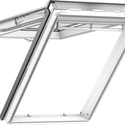 VELUX GPL CK04 2070 White Top Hung Window Laminated - 55cm x 98cm Thumbnail