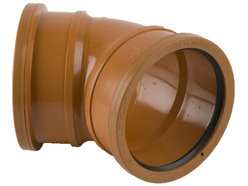 110mm Double Socket 45Deg Short Radius Bend Brett B4041 Thumbnail