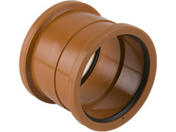 110mm Double Socket (BS) Coupler Pvc B5001 Thumbnail
