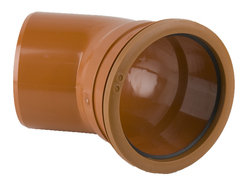160mm Single Socket 45Deg Short Radius Bend Brett B7061 Thumbnail