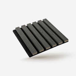 Cheshire Mouldings Dark Grey Acoustic Slat Wall Panel 2400x605x22mm WPKT8
*SPECIAL OFFER* Thumbnail