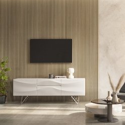 Cheshire Mouldings Light Oak Acoustic Slat Wall Panel 2400x605x22mm WPKT9
*SPECIAL OFFER* Thumbnail